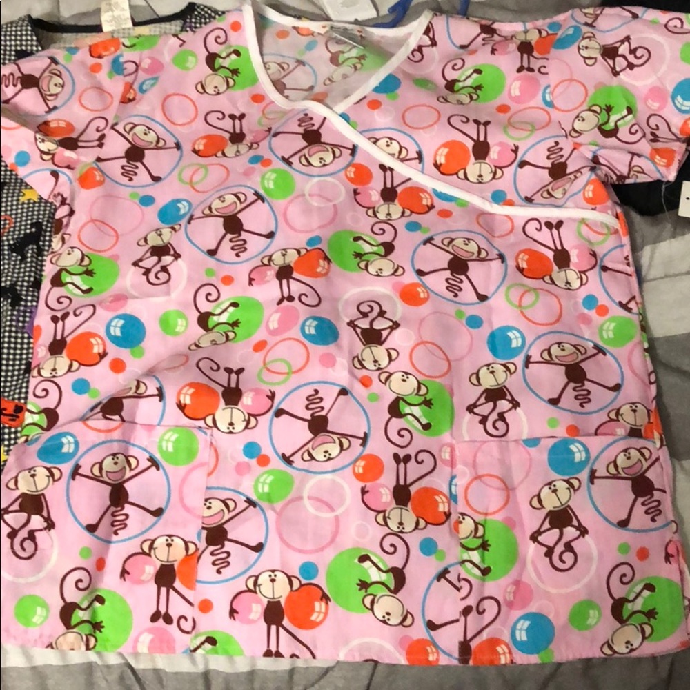 2 SCRUB TOPS! BUNDLE!! Very good condition!